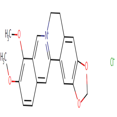 Berberine chloride, CAS No. 633-65-8, YCP0186