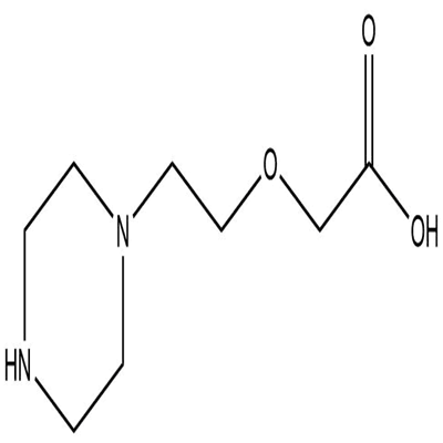 Piperazinylethoxyacetic acid