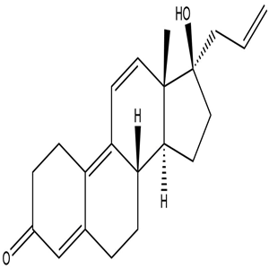 Altrenogest, 17α-allyl-17-hydroxyestra-4,9,11-trien-3-one,CAS No. 850-52-2, YSCP-017