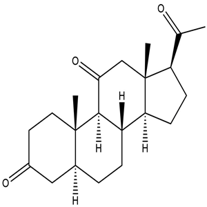 (5alpha)-Pregnane-3,11,20-Trione, CAS No. 2089-06-7, YSCP-117