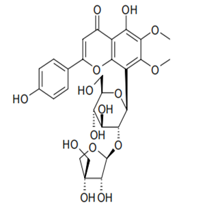 Abrusin-2''-O-apioside, CAS No. 120727-04-0, YCP2418