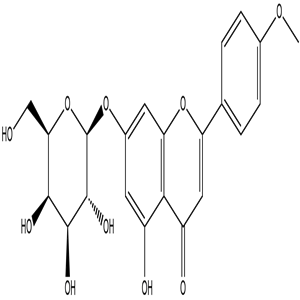 Acacetin-7-O-β-D-galactopyranoside, CAS No. 80443-15-8, YCP2425