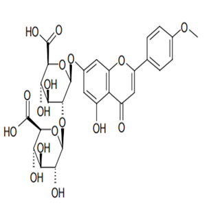 Acacetin-7-glucurono-(1→2)-glucuronide, YCP2426