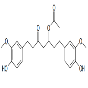 (5S)-5-Acetoxy-1,7-bis(4-hydroxy-3-methoxyphenyl)heptan-3-one, YCP2442