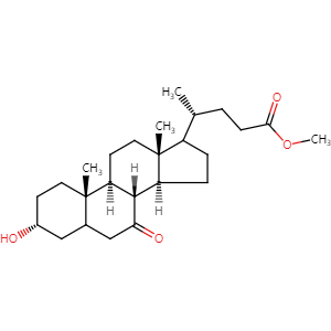 Methyl 7-keto-3alpha-hydroxy-5beta-cholanoate, CAS No. 10538-59-7, YSCP-175