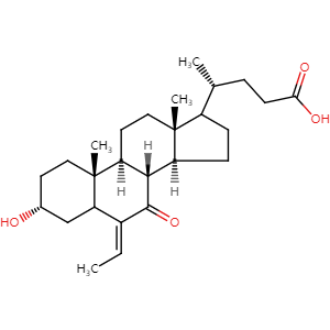 (3alpha,5beta,6E)-6-Ethylidene-3-hydroxy-7-oxocholan-24-oic acid, CAS No. 1516887-33-4, YSCP-176