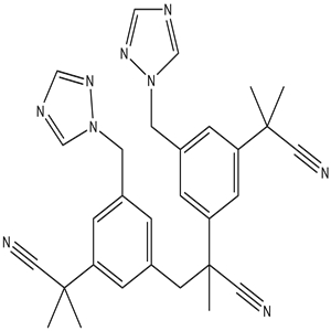 Anastrozole Dimer, Anastrozole EP Impurity B, CAS No. 1216898-82-6, YIMCP-045