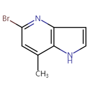 5-Bromo-7-methyl-1H-pyrrolo[3,2-b]pyridine, CAS No. 1082041-05-1, YSPC-204