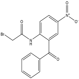 N-(2-Benzoyl-4-Nitrophenyl)-2-Bromo-Acetamide, CAS No. 2011-70-3, YSPC-217