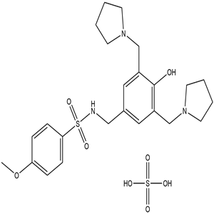 Sulcardine sulfate, CAS No. 343935-61-5, YCP2622