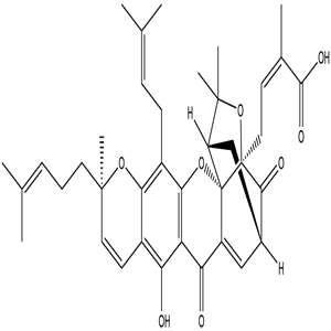 Gambogic acid, CAS No. 2752-65-0, YCP0448