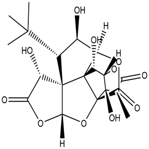 Ginkgolide C, CAS No. 15291-76-6, YCP0481