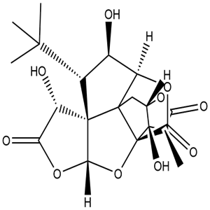 Ginkgolide J, CAS No. 107438-79-9, YCP0482