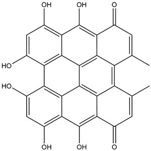 Hypericin, CAS No. 548-04-9, YCP0565