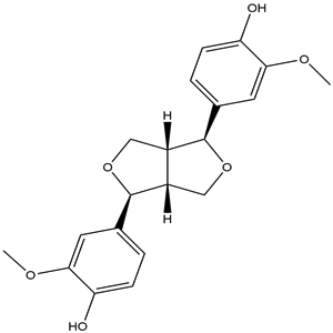 (+)-Pinoresinol, CAS No. 487-36-5, YCP1293
