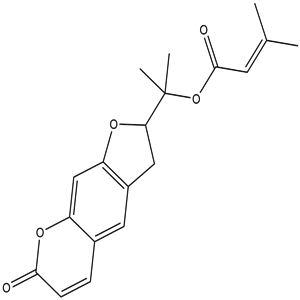 Isopropylidenylacetyl- marmesin, CAS No. 35178-20-2, YCP1859