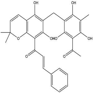 Rottlerin, Mallotoxin, Kamalin, CAS No. 82-08-6, YCP2456