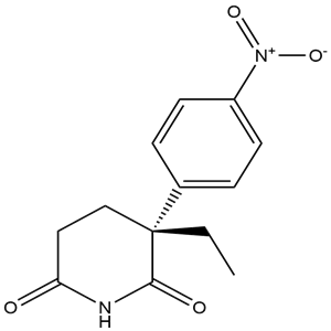 (R)-(+)-3-ethyl-3-(4-nitrophenyl)piperidine-2,6-dione, CAS No. 170450-74-5, YCP2704