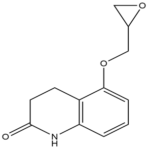 5-(2,3-epoxypropoxy)-3,4-dihydro-2-quinolinone, CAS No. 51781-14-7, YCP2730