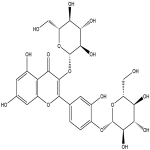 Quercetin 3,4'-diglucoside, CAS No. 29125-80-2, YCP2566