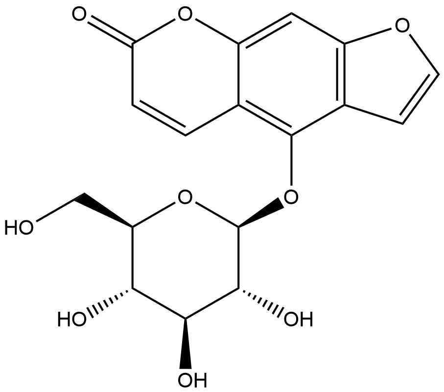 Bergaptol-O-glucopyranoside, CAS No. 131623-13-7, YCP2489