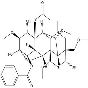 Mesaconitine, CAS No. 2752-64-9, YCP2479