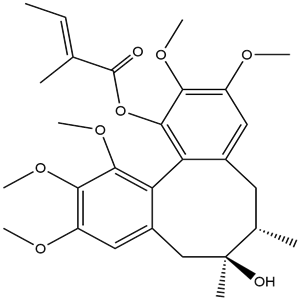Tigloylgomisin H, CAS No. 66069-55-4, YCP2473