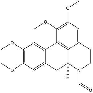 (6aS)-4,5,6a,7-tetrahydro-1,2,9,10-tetramethoxy-6H-dibenzo[de,g]quinoline-6-carbaldehyde, CAS No. 371196-16-6, YCP2354