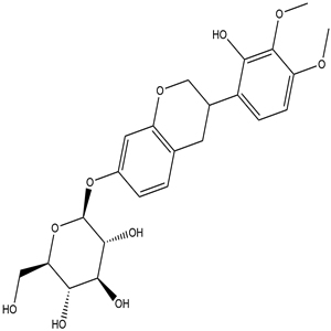 Isomucronulatol 7-O-glucoside, CAS No. 94367-43-8, YCP2311