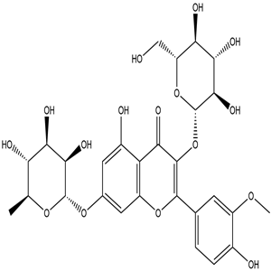 Isorhamnetin 3-glucoside-7-rhamnoside, CAS No. 17331-71-4, YCP2302