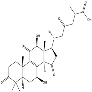 Ganoderic acid D2, CAS No. 97653-94-6 (100761-17-9), YCP2300
