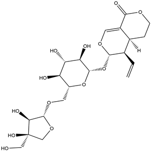 6'-O-beta-D-Apiofuranosylsweroside, CAS No. 266678-59-5, YCP2299