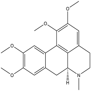 Glaucine, CAS No. 475-81-0, YCP2220