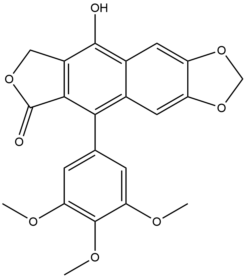 Dehydropodophyllotoxin, CAS No. 42123-27-3, YCP2148