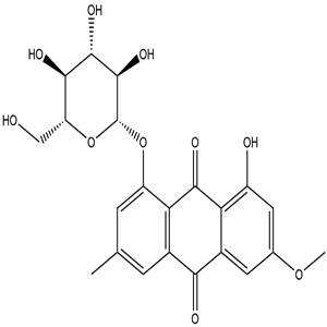 Physcion 8-O-glucoside, CAS No. 26296-54-8, YCP2068