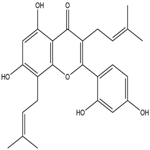 Mulberrin, CAS No. 62949-79-5, YCP1997