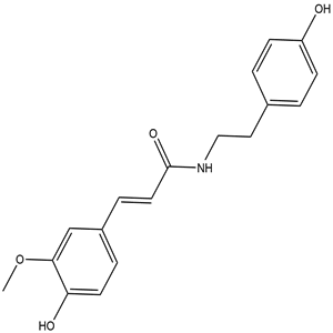 N-trans-Feruloyltyramine, CAS No. 66648-43-9, YCP1981
