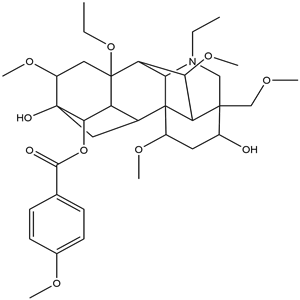 8-Deacetyl yunaconitine, CAS No. 110011-77-3, YCP1959