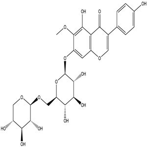 Tectorigenin 7-O- xylosylglucoside, CAS No. 231288-19-0, YCP1937