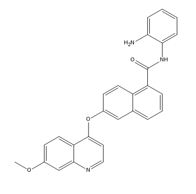 Chiauranib (ibcasertib, CS-2164), CAS No. 1256349-48-0