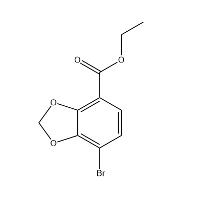 Ethyl 7-bromobenzo[d][1,3]dioxole-4-carboxylate, CAS No. 1312610-07-3
