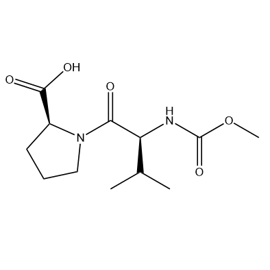 N-(methoxycarbonyl)-L-valyl-L-proline, CAS No. 181827-47-4