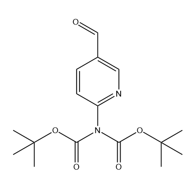 (5-Formyl-2-pyridinyl)imidodicarbonic acid bis(1,1-dimethylethyl) ester, CAS No. 666721-10-4