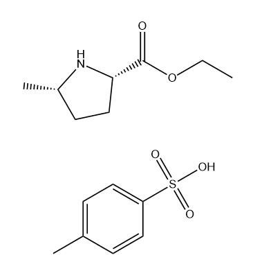 ethyl (2S,5S)-5-methylpyrrolidine-2-carboxylate;4-methylbenzenesulfonic acid, CAS No. 1844064-27-2