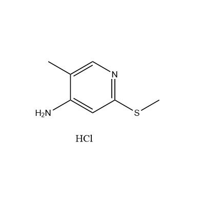 5-Methyl-2-(methylthio)pyridin-4-amine HCl