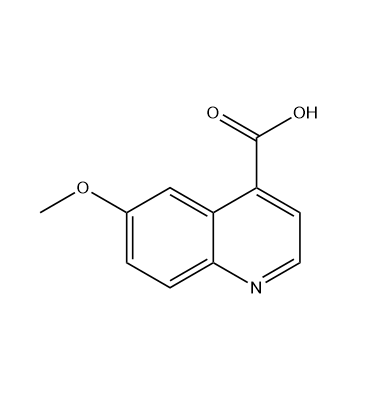 6-methoxyquinoline-4-carboxylic acid (Quininic acid), CAS No. 86-68-0