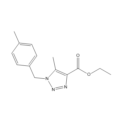Ethyl 5-methyl-1-[(4-methylphenyl)methyl]-1H-1,2,3-triazole-4-carboxylate, CAS No. 1030014-84-6