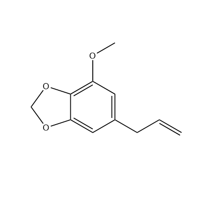 Myristicin, CAS No. 607-91-0