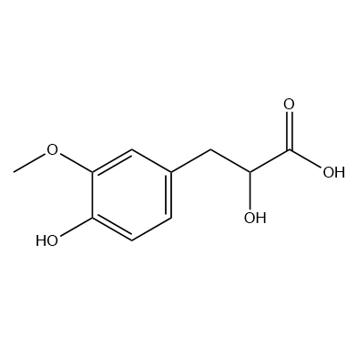 Vanillactic acid, CAS No. 2475-56-1