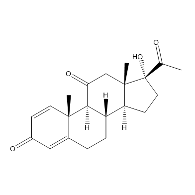 17-Hydroxypregna-1,4-diene-3,11,20-trione, CAS No. 1242-49-5